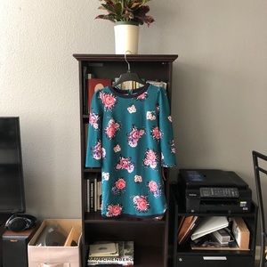 Floral print dress
